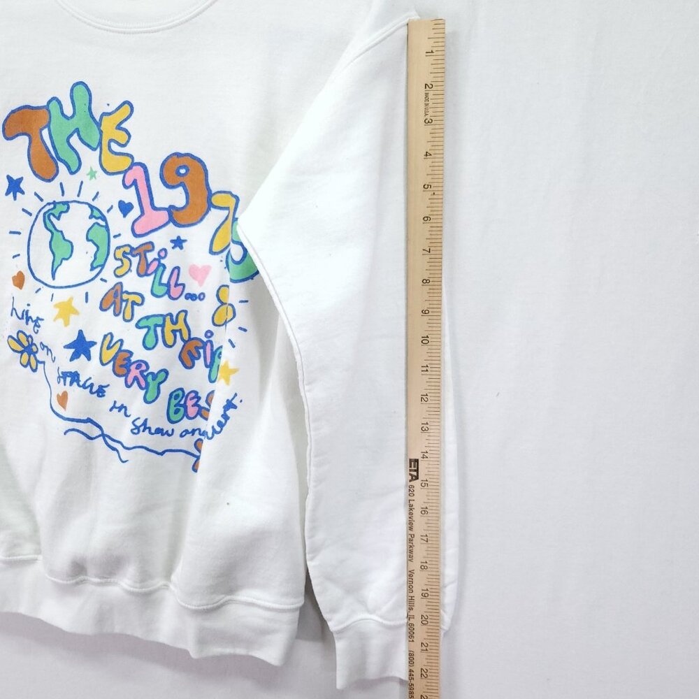 The 1975 Still At Their Very Best Band Tour Concert Sweatshirt Wallows Bleachers - Picture 8 of 10